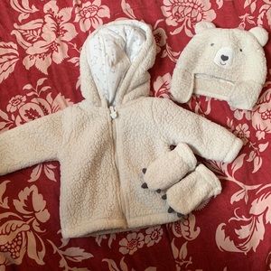 Baby jacket set